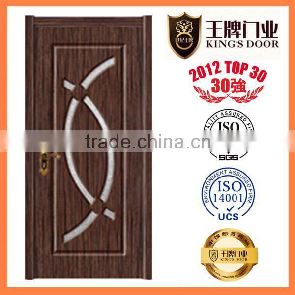 china supplier hot sale pvc sound proof wooden door