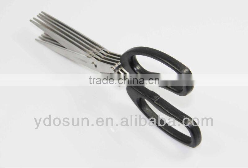 5 blades scissors &stationery food scissors