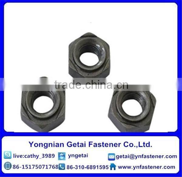 hot dip galvanizing DIN928 DIN929 hexagon weld nuts