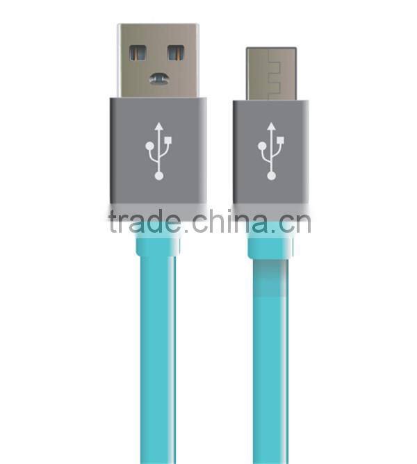 Wholesale flat micro usb charging cable sync data micro usb cable