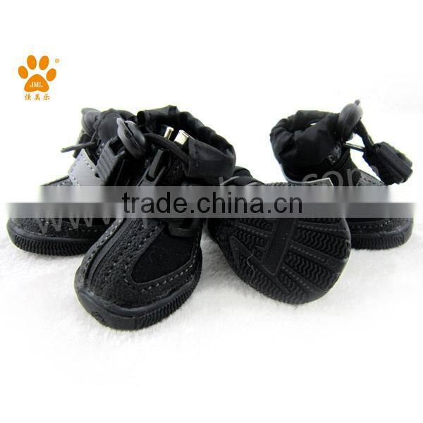 JML new design waterproof pet rainboots with rubber sole