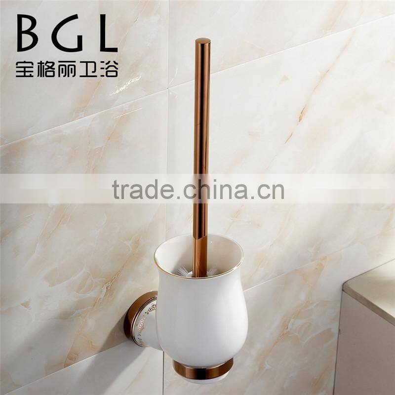 bathrooms designs zine alloy and ceramic with dents toilet brushn holder