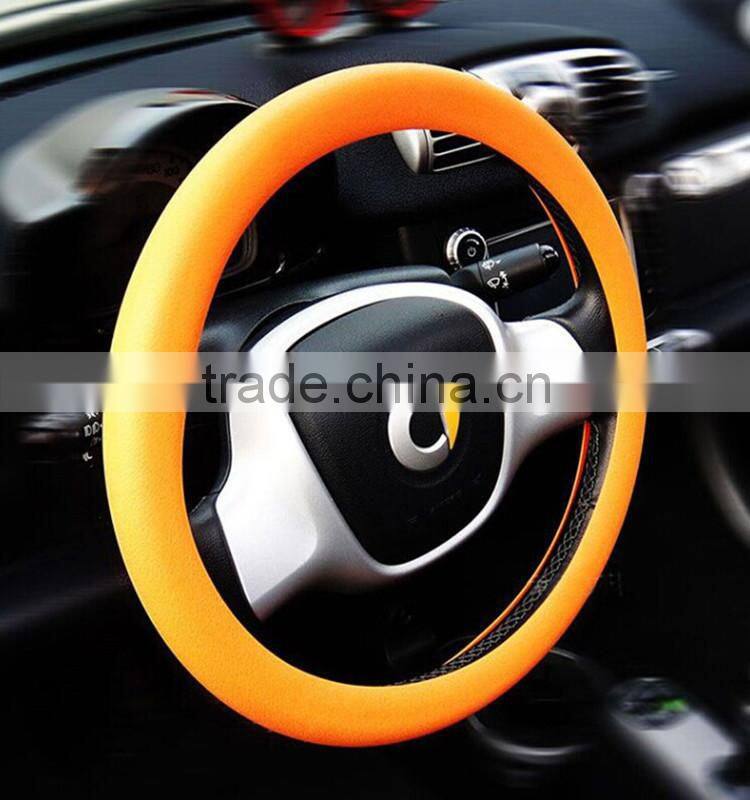 High quality selling best folding flexible silicone car steering wheel case