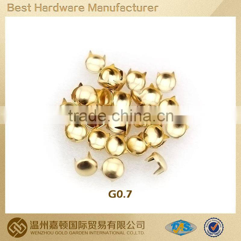wholesale Metal Prong Stud for Shoes/garment/belt/bracelet