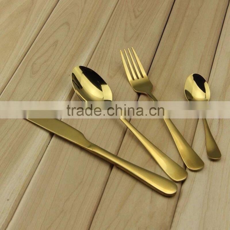 Low MOQ, eco-friendly, food grade material stainless steel cutlery