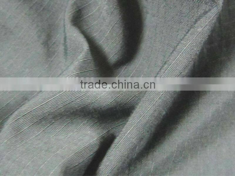 Cotton Nylon Poplin with rib stop Fabric