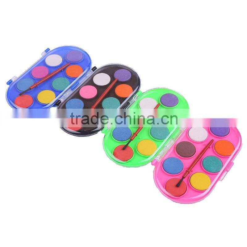 Hot Selling Simply Art Watercolor Cakes 8 Color, Art Manufacturer Wholesale Water Color