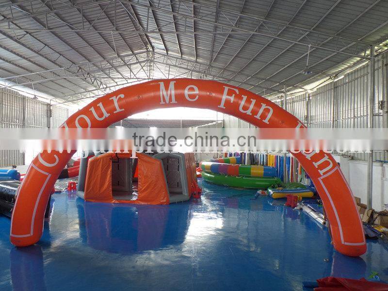 Inflatable Finsh Line Arch 18oz durable PVC material commercial START Inflatable arch