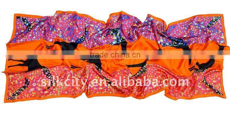 2011 Winter Newest OEM Silk scarf foulard