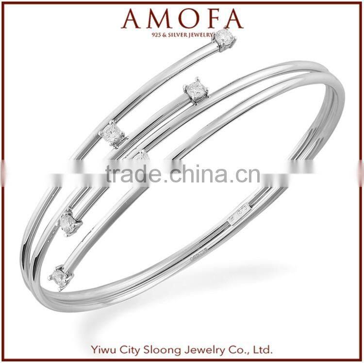 Unique Design sterling silver bangle bracelets wholesale