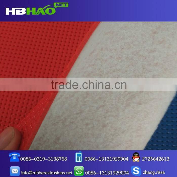 Full grain PVC leather wholesale raw leather roll for sale textiles fabric leather