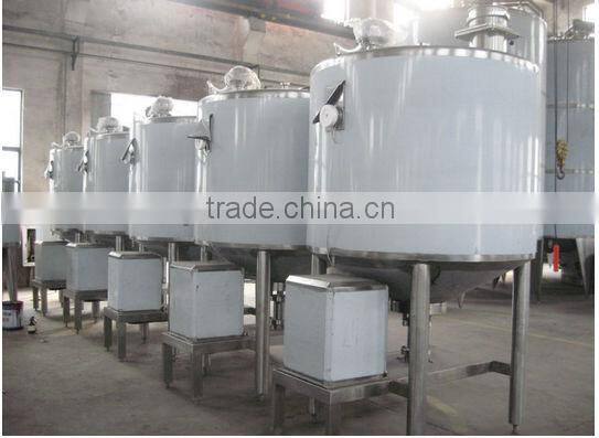 Top shear emulsification tank