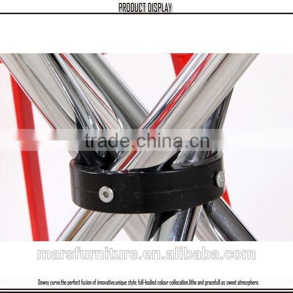 Home Dining FurnitureTempered Glass Top Metal Dining Round Table