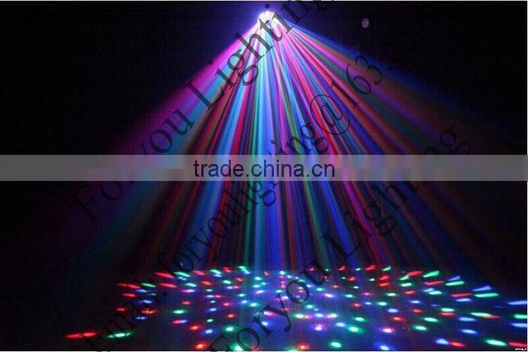 8*1w white led,5*3w rgbwa led,150mw red &50mw green laser economic 8 eyes rgb led effect light party laser stage light