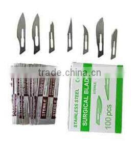 disposable sterile carbon steel surgical blade