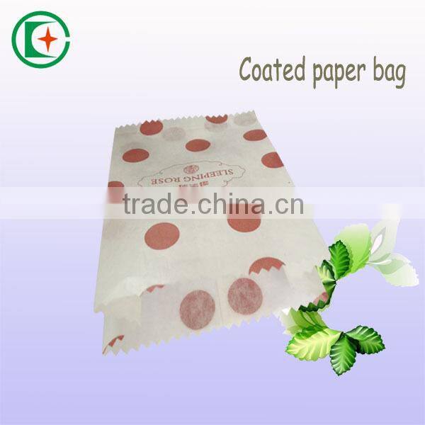 China supplier food grade sanwich coated paper bag