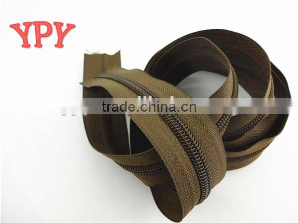 8# nylon zipper long chain/roll, 200yards/roll,width 35mm