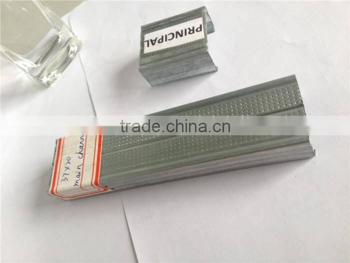 Preferential price and high quality drywall metal stud,paral,Canal,Omega montante y solera