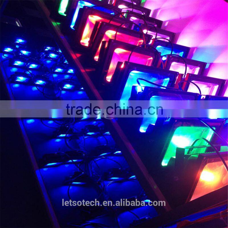 2016 high quality factory price IP65 20w 30w 50w christmas led flood light remote floodlights with CE &ROHS&UL 3 years warranty