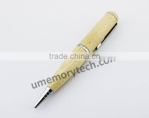 2017 New design Wooden pen usb memory drive stick 8gb 16gb