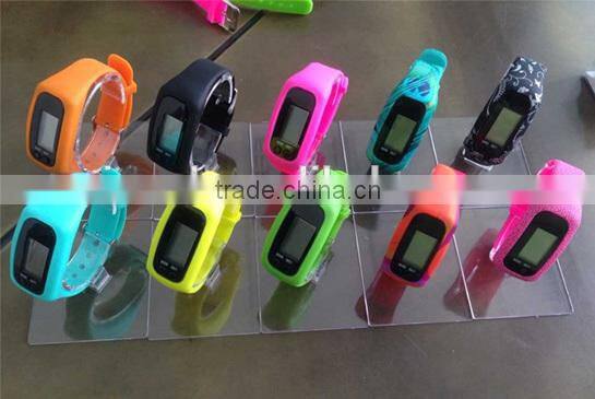 New fashion bracelet pedometer calorie counter