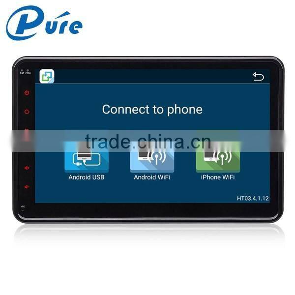 10.1 Inch Car DVD Player Car Capacitive Touch Screen DVD Playr LCD Monitor Bluetooth GPS Player