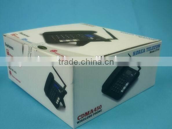 wireless phone cdma 450mhz mp3 voice message FM radio cdma fixed phone ET301-01