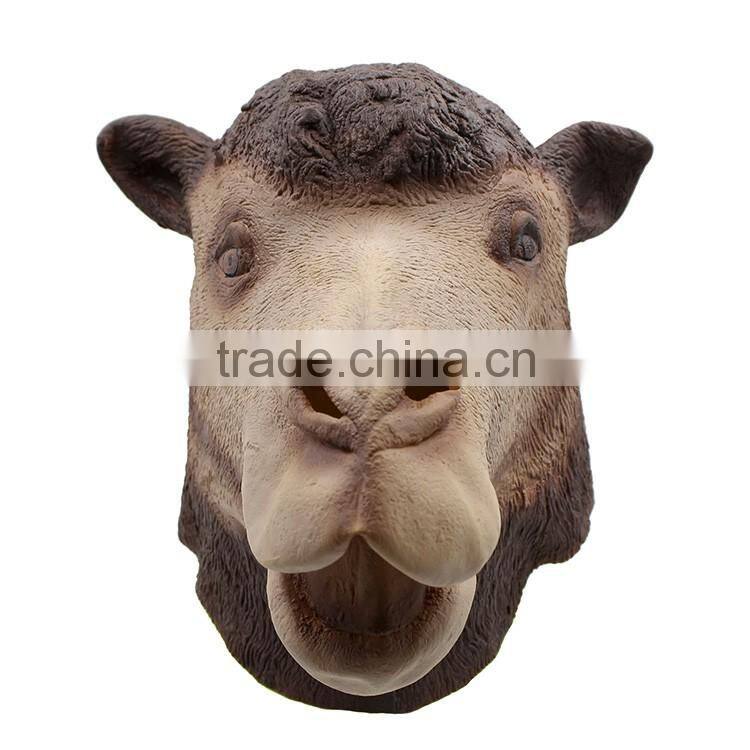 factory direct sell labrador Auto Darkening rubber Camel sex mask