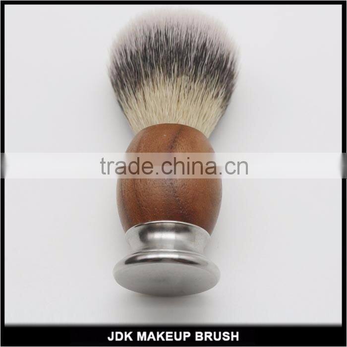 Handmade Synthetic Hair Wooden Handle Men Shaving Brush Beard Brush Shaving Stand