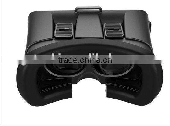 New arrival light blue 3d glasses virtual reality google cardboard vr box