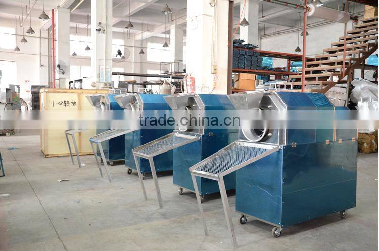 Commercial stainless steel gas baking machine roasted sunflower seeds