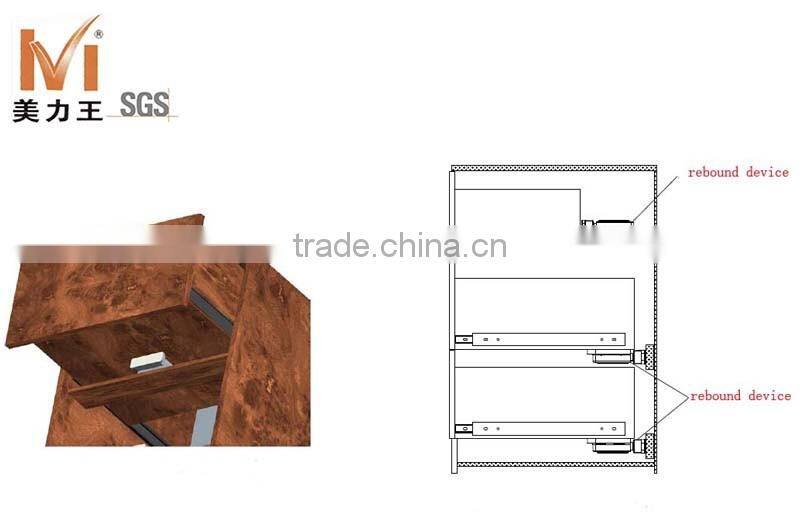 1407047 rebound device for heavy drawer