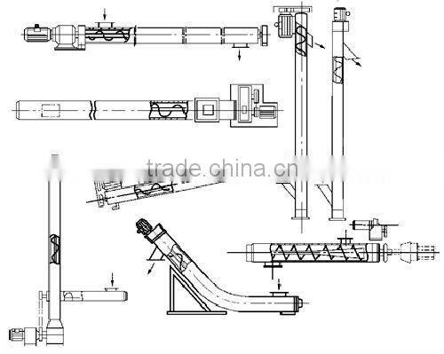 High Quality LSY Construction Screw Conveyor