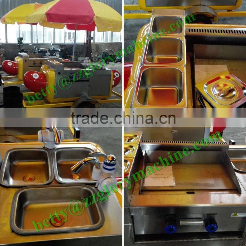 Kuwait Vending Mobile Fast Food Cart