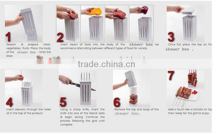 Manual Meat Mini Kebab Machine For BBQ