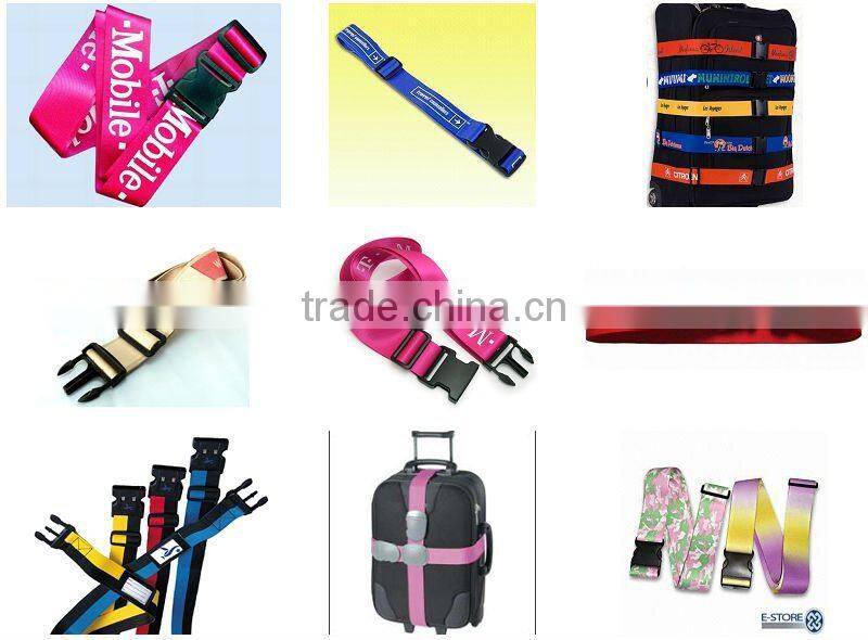 fashion costom fabric luggage strap company