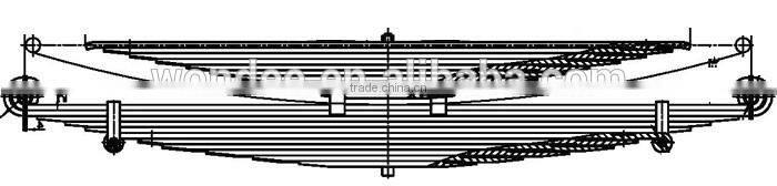 Heavy Duty OEM 30427000 Leaf Spring