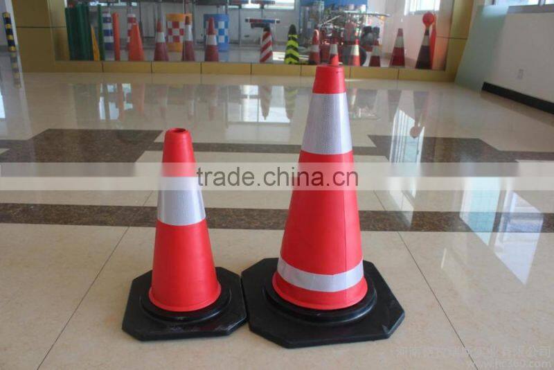 Colored Reflective PVC Traffic Cone 45 CM