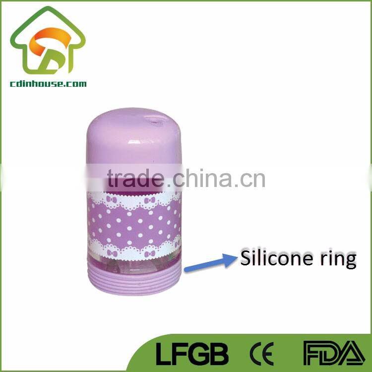 OEM Printing Cylinder Plastic Toothpick Holder Container