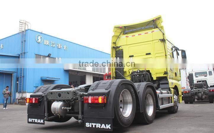 Diesel Type and >8L Sinotruk SITRAK Head of Trailer 6x2 540hp
