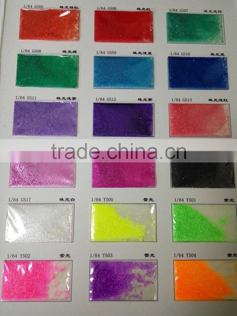 Laser glitter powder for nail polish