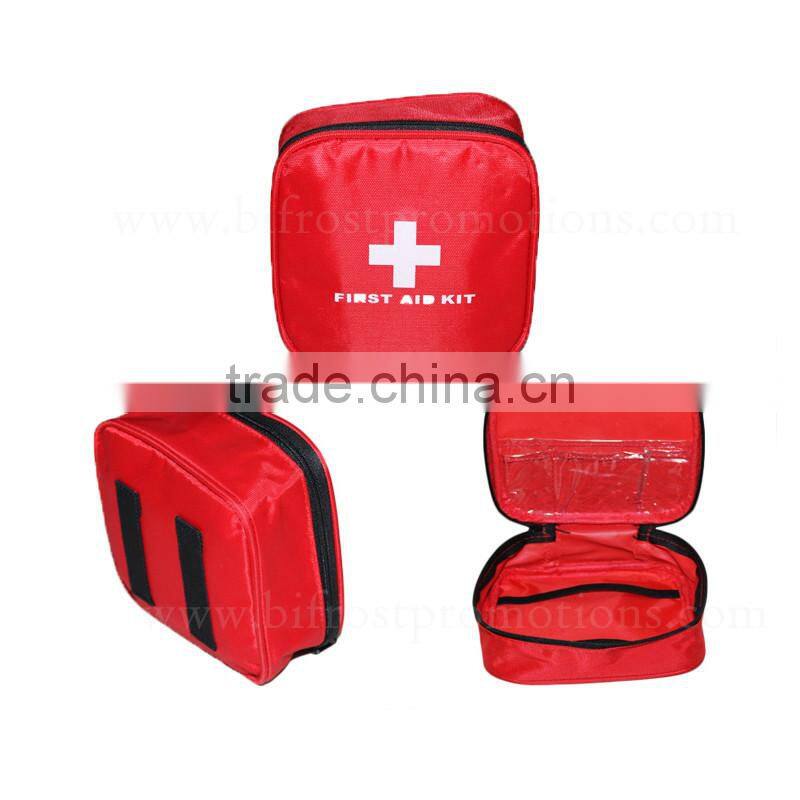 2016 Red Nylon Emergency First Aid Bag
