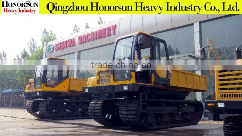 Delivery trucks/Tilting lugs crawler transporter