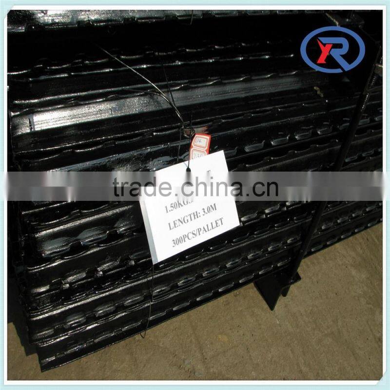 metal y shaped fence post