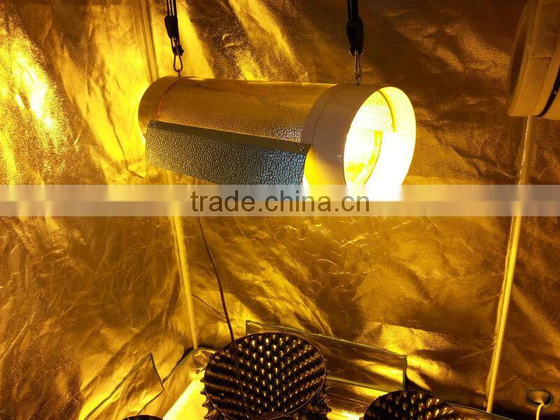 Silver Cool Tube Shade Grow Room Tent Hydroponic Lighting aluminum Reflector shade