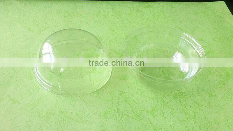 clear plastic dome lids for cups & bowls, custom order accept