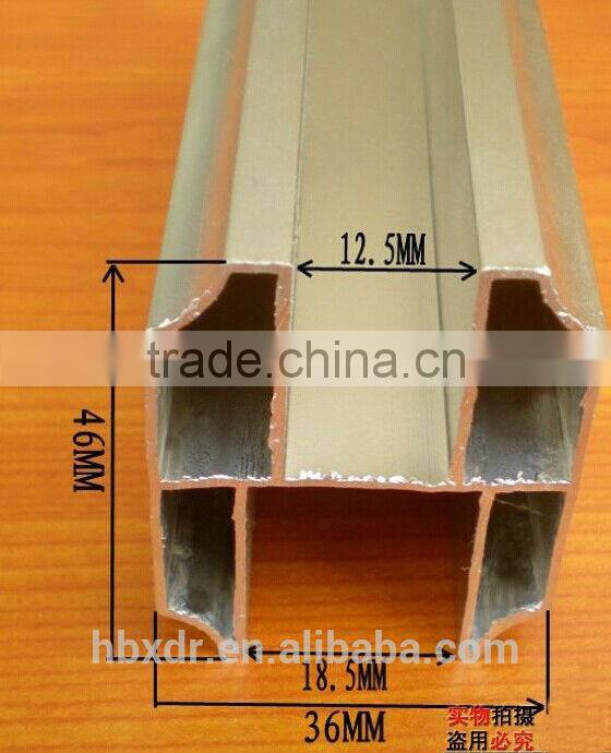 6000 series aluminum u channel profile for partition with good quality and better price