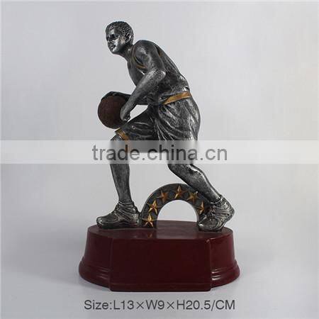 Resin goal keep trophy