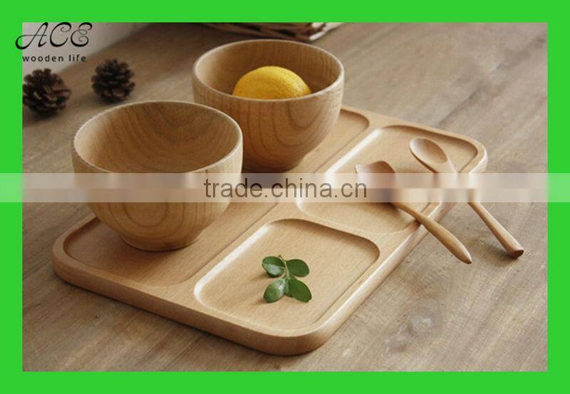 Custom rectangle wood plate