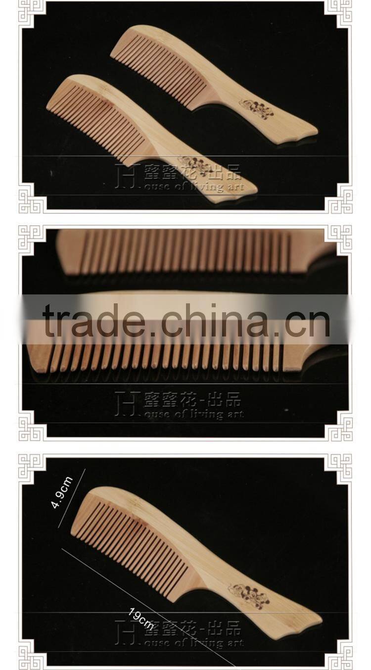 100% Nature Wooden hair comb